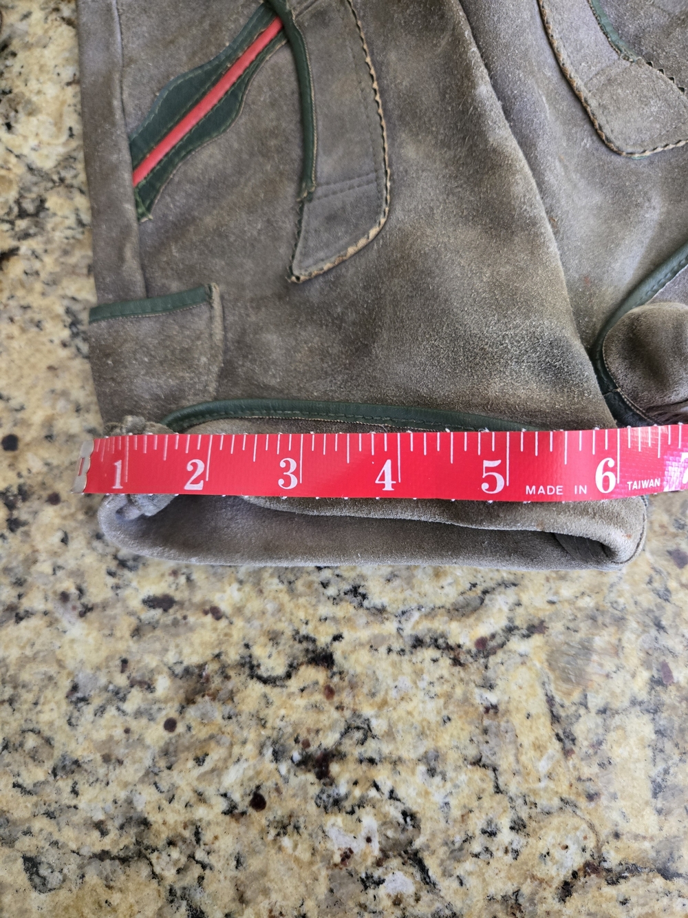 Kids Brown Suede Lederhosen Shorts with Suspenders - Brown - Picture 5 of 11